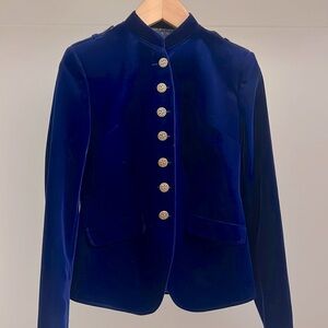 Tas Couture Velvet Blazer